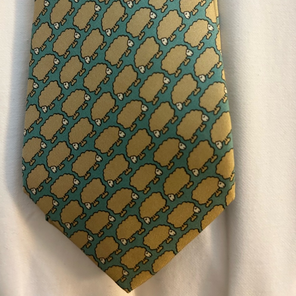 Vintage Hermes silk tie